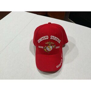 United States Marine Corps Red Hat Semper Fi Adjustable